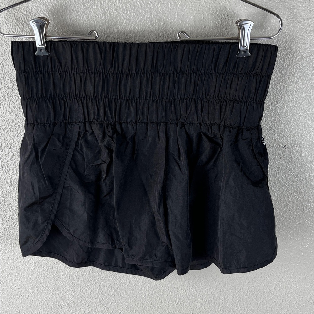 Free People Moment The Way Home Shorts Black Women's M